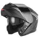 CASQUE MODULABLE NOX N968 SHIFT NOIR ARGENT