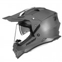 CASQUE CROSS NOX N312 TITANIUM MAT