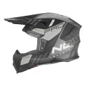 CASQUE CROSS NOX N634 STORM NOIR MAT