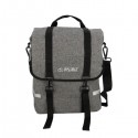 SACOCHE VELO PORTE BAGAGE OPTIMIZ GRIS CLAIR - 17 LITRES