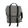 SACOCHE VELO PORTE BAGAGE OPTIMIZ GRIS CLAIR - 17 LITRES