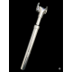 TIGE DE SELLE SUSPENDUE ARGENT ALU 27.2