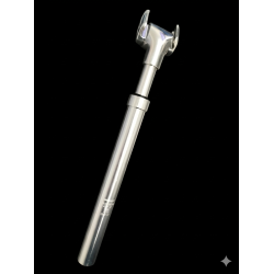 TIGE DE SELLE SUSPENDUE ARGENT ALU 27.2