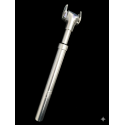 TIGE DE SELLE SUSPENDUE ARGENT ALU 27.2