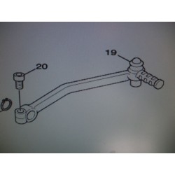 PEDALE DE KICK FLAMEX 125CC