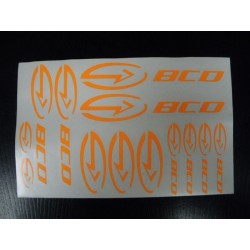 PLANCHE DECORS BCD FLUO ORANGE