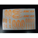 PLANCHE DECORS BCD FLUO ORANGE