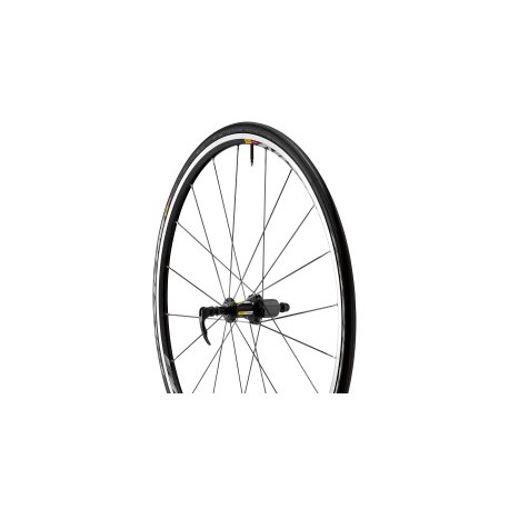 ROUE AR MAVIC ROUTE AKSIUM NOIR-BLANC