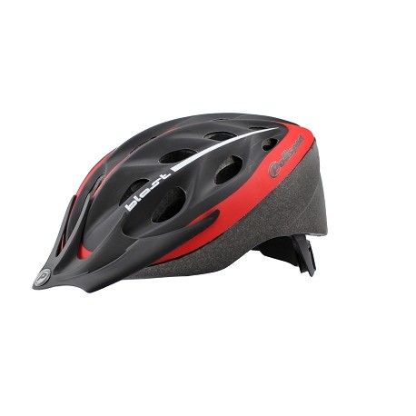 CASQUE VTT BLAST NOIR-ROUGE