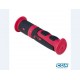 PAIRE DE POIGNEES PRO GRIP EVO ROUGE